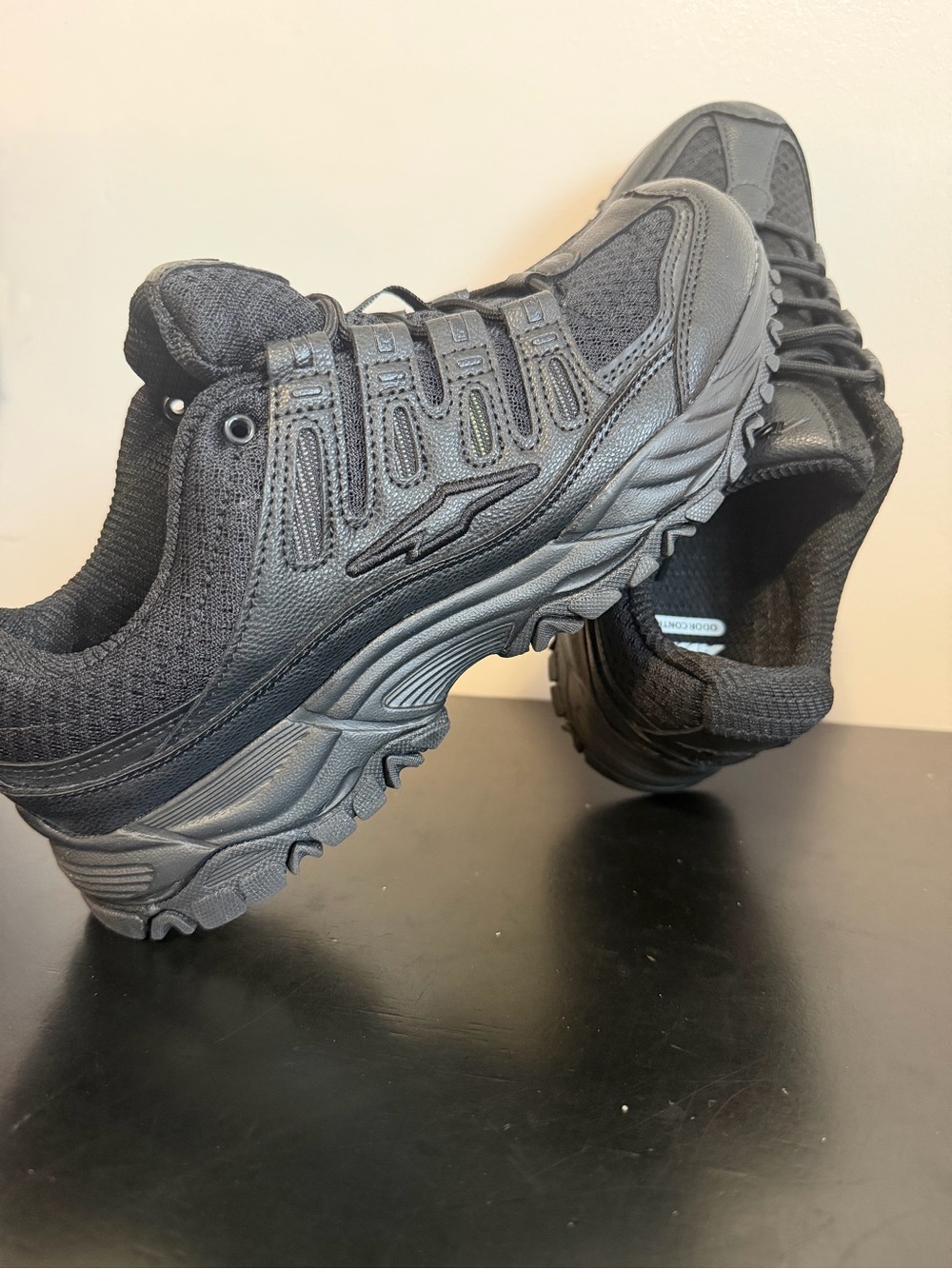 Avia Men's Black Trail Athletic Sneakers